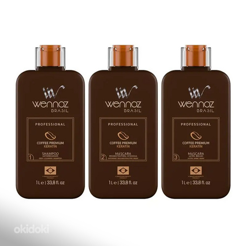Набор кератина Wennoz Brasil Coffee Premium Keratin 3х1000 м