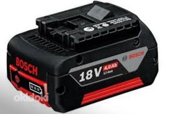 Bosch Аккумулятор 18V GBA18V-LI 4,0Ah. НОВЫЙ! (фото #1)
