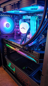 13400F / RTX 3090 ROG STRIX / 32gb 4133mhz RAM / AIO / ARGB (4 foto / 6)