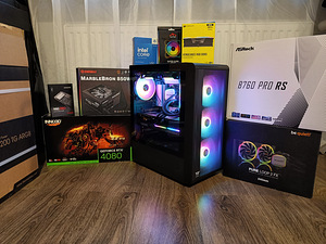 14600KF / RTX 4080 / 7200mhz DDR5 / ARGB / WINDOWS / UUS (1 foto / 7)