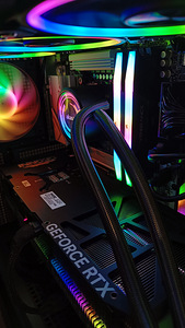14600KF / RTX 4080 / DDR5 / 360mm AIO / ARGB / WINDOWS / UUS (3 foto / 9)