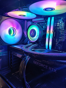 AMD Ryzen 7 9800X3D / RTX 5080 / 420mm AIO / ARGB / WIN 11 (8 foto / 9)