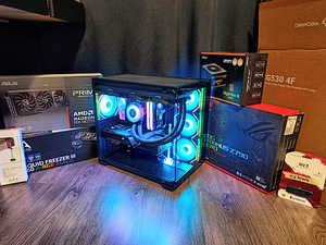 Intel 14600KF / RX9070 / 32GB DDR5 / AIO / ARGB / WINDOWS 11 (1 foto / 9)