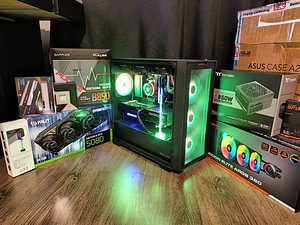 AMD Ryzen 7 9800X3D / RTX 5080 / DDR5 / ARGB / AIO / WIN 11 (1 foto / 6)