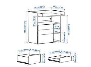 Пеленальный стол IKEA (6 фото из 6)
