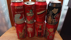 Coca-cola kogumispurgid (8 TK.) (1 foto / 4)