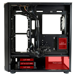 LC-Power Gaming 804B Obsession X Black (5 foto / 10)