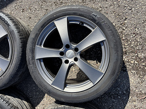 Volvo 5x108 литые диски + летние шины (4 фото из 8)
