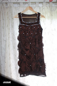 Новое красивое праздничное платье стрейч на подкладке M-L