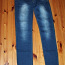 Новые красивые эластичные джинсы S-M (фото #1)