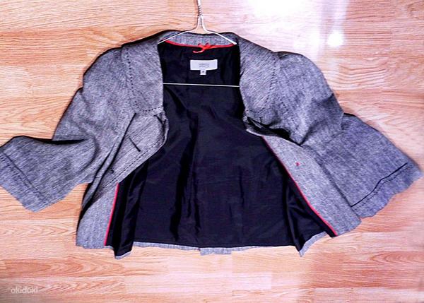 Marks&Spenser серый пиджак-жакет в морском стиле, 42-XL-UK16 (фото #3)