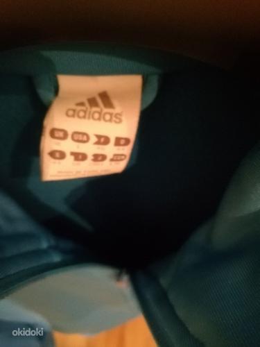 Голубая новая спортивная куртка Adidas 40 (фото #5)