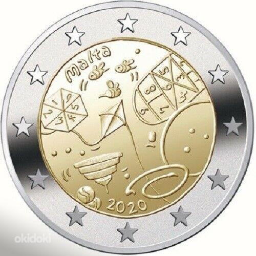 2 Евро Мальта 2020 UNC (фото #1)