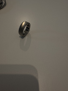 Oura ring 4. Size 11 brushed silver (2 foto / 3)