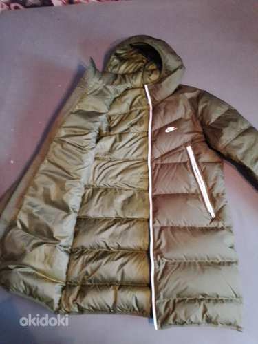 Talvine naiste ülisuur pikk jakk NIKE (foto #2)