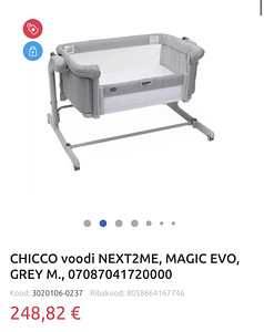 Chicco Next2Me Magic Evo vooditasku ja häll Võivad esineda (6 foto / 7)