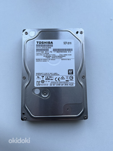 HDD TOSHIBA DT01ACA050 500GB (фото #1)