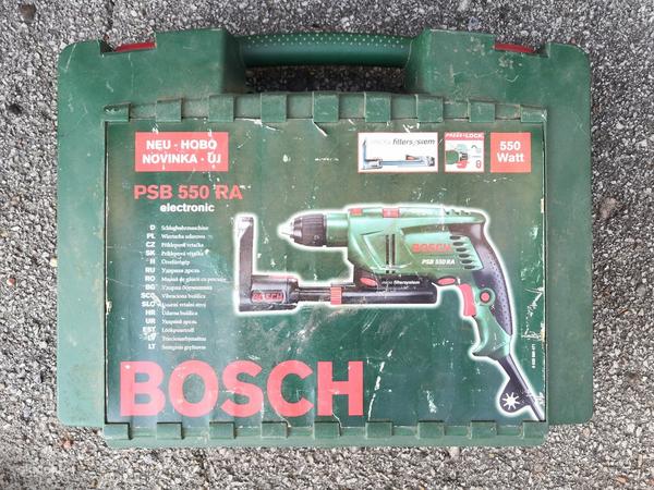Инструменты - Bosch PSB 550 RA - Horse Power JOZ-HG-12 (фото #1)