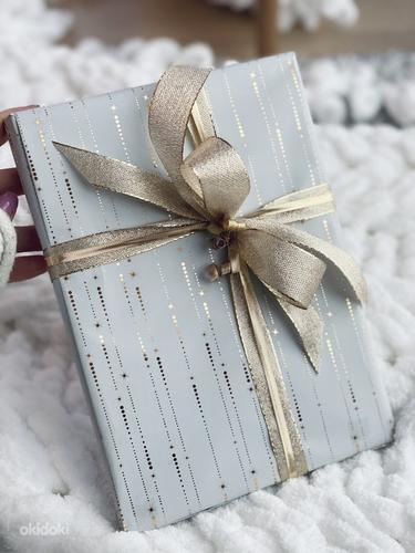 Белый плед “Зимняя сказка” + Подарок (фото #9)