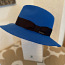 Мужская фетровая шляпа, синяя (фото #1)
