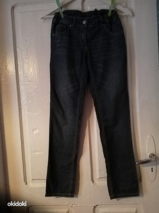 Teksad tüdrukule, pükste üldpikkus 88 cm (1 foto / 1)