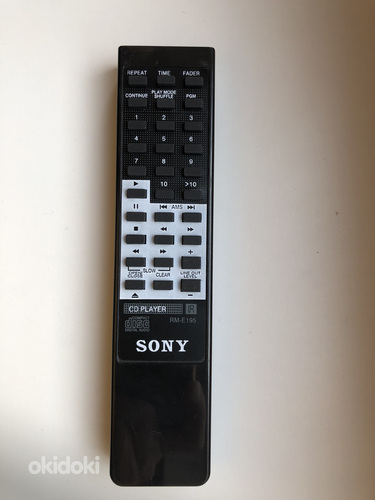 Пульт для проигрывания компакт-дисков Sony RM-E195 (фото #1)