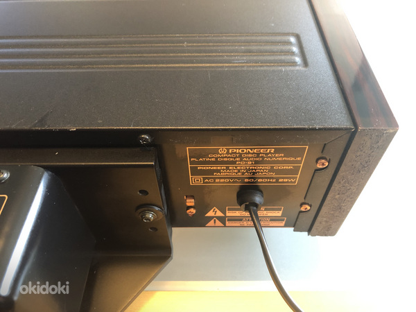 Pioneer PD-91 Hi-End CD mängija urushi (foto #10)