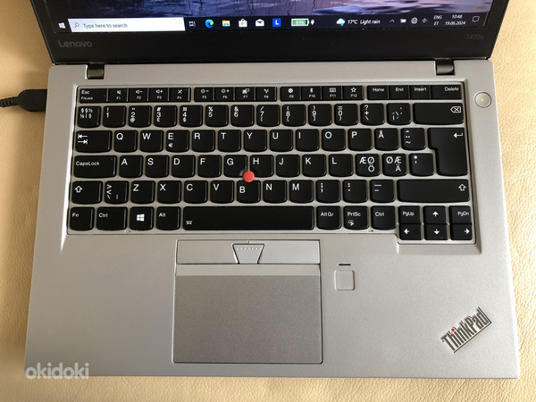 Lenovo ThinkPad T470s Silver i5-7300U 16GB 256GB FHD TS ID (фото #2)