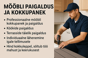 Mööbli paigaldus, väikeparandus