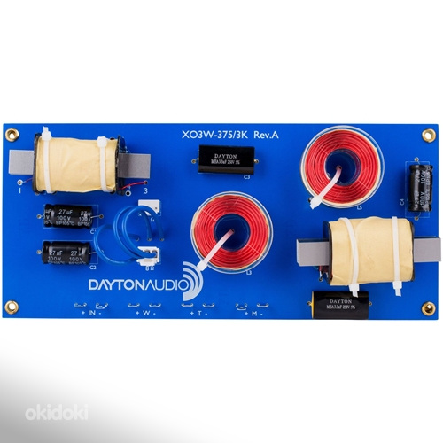 Dayton Audio XO3W-375/3K 3-ribalised crossoverid (2tk) (foto #1)