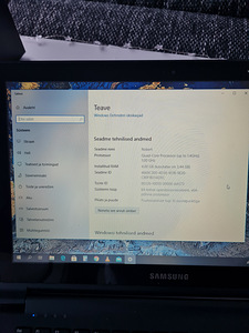 Samsung sülearvuti (4 foto / 4)