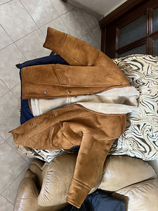WOOLRICH - naturaalne lambanahast kasukas (karusnahk ja nahk) (1 foto / 3)