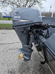 Mootorpaat+ Yamaha 4T 20hp mootor+ Respo paadihaagis (9 foto / 10)