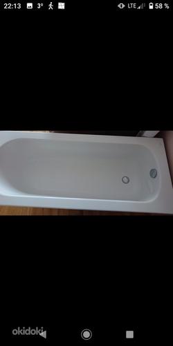 Новая ванна Vitra+новый смеситель для душа Grohe (фото #9)