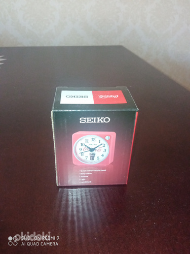 Seiko Coca-Cola Alarm Clock QHE905R (foto #2)