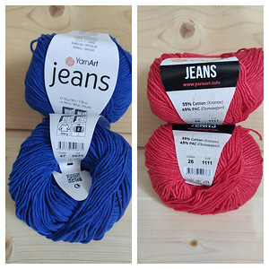 Lõng kudumiseks Jeans Yarn Art (4 foto / 7)