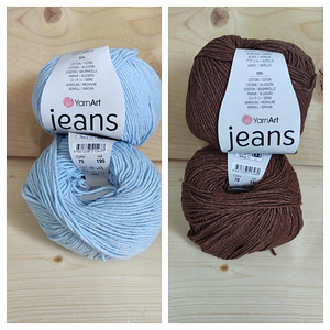 Lõng kudumiseks Jeans Yarn Art (5 foto / 7)