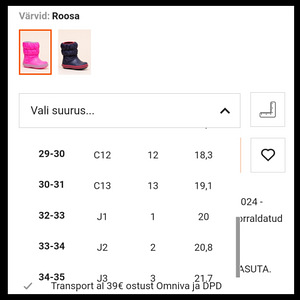 Crocs talvesaapad (32/33) J1 (2 foto / 8)
