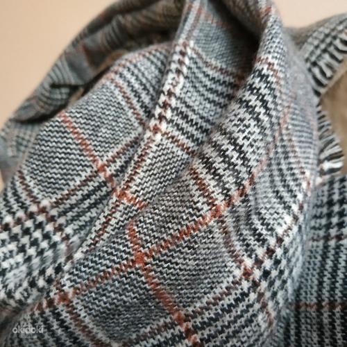 Стильний, великий теплий шарф від Zara (фото #6)