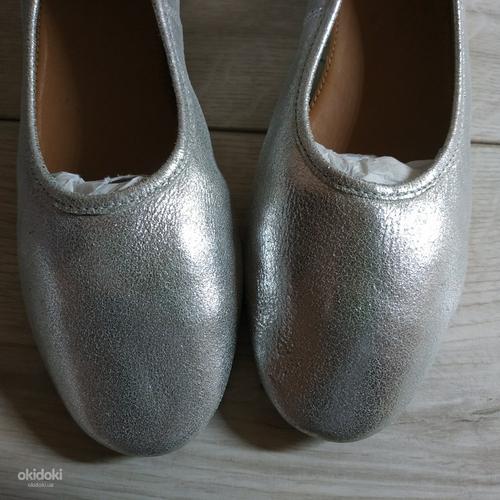 Шкіряні, стильні жіночі сучасні туфлі від HM 39 р (фото #5)