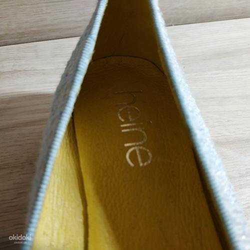 Шкіряні фірмові нові туфлі від Heine 39 р шкіра всередині (фото #8)