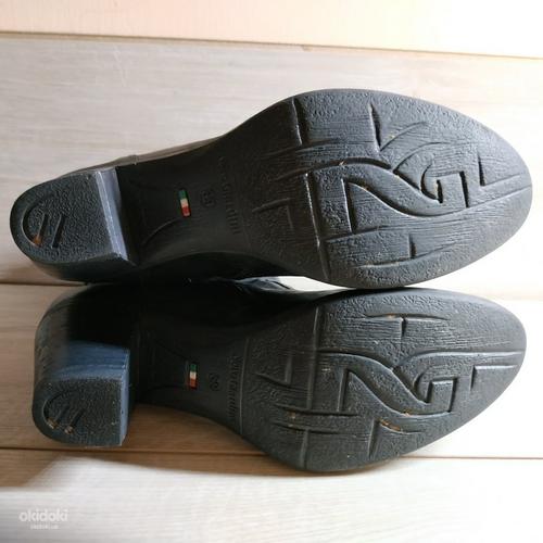 Шкіряні стильні фірмові черевики від NERO GIARDINI 39-39 р (фото #5)