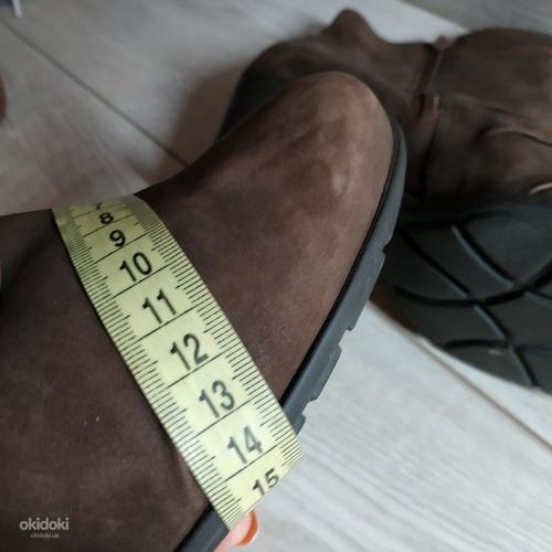 Кожаные фирменные женские ботинки от Gabor - 40.5 р (фото #7)