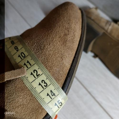 Кожаные стильные фирменные ботинки с бахромой от Catwalk- 39 (фото #6)