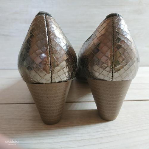 Кожаные, фирменные оригинальные туфельки от ARA 37 р Новые (фото #2)