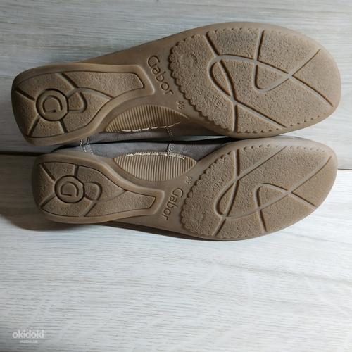 Фірмові шкіряні якісні жіночі туфлі від gabor 37.5 р (фото #8)