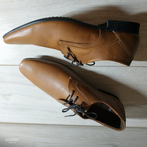 Кожаные мужские новые туфли от Noiz - 42 р - оригинал (фото #6)