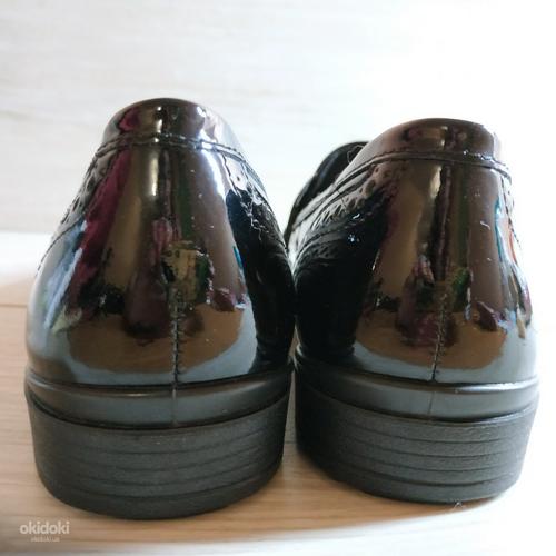 Шкіряні фірмові красиві жіночі туфлі від Ecco 36 р (фото #3)