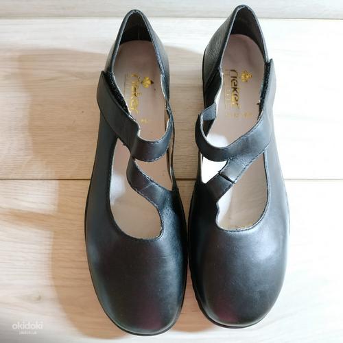 Кожаные, фирменные оригинальные женские туфли от Riker 40 р (фото #1)