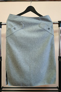 Женская базовая юбка от Marc O'Polo. 36-38 р - лама шерсть